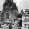 Plac Dominikański z kościołem św. Trójcy. fot. 1870 r.