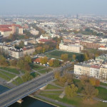 Sky walk in Cracow
